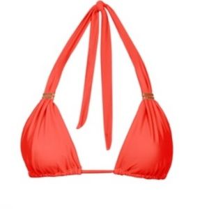 VIX CORAL BIA BIKINI TOP SZ L